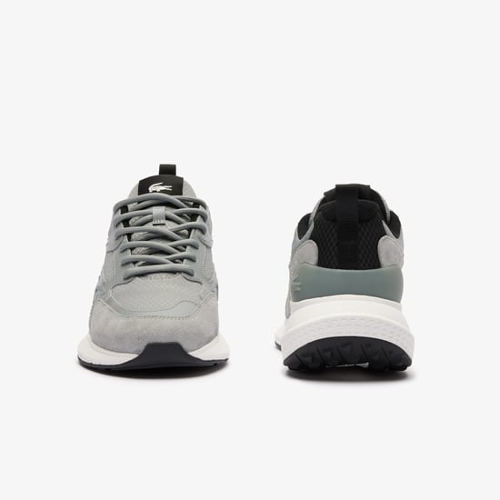 Men's Lacoste L003 Evo Trainers in Grey White