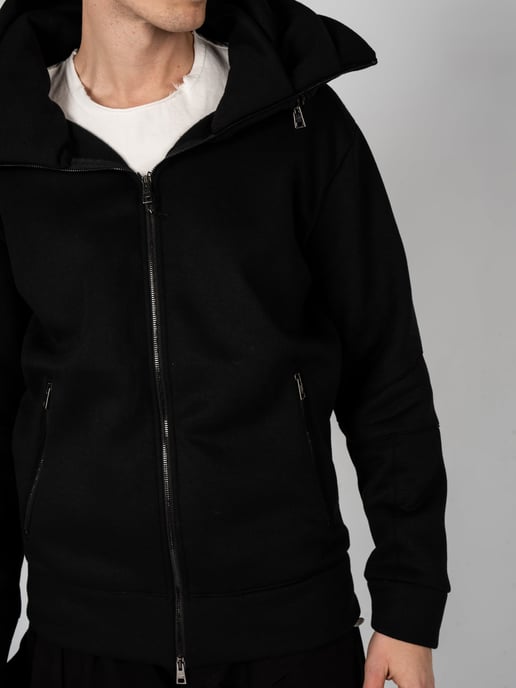 Sudadera La Haine Inside Us LM027 Hombre Negro - Image 5
