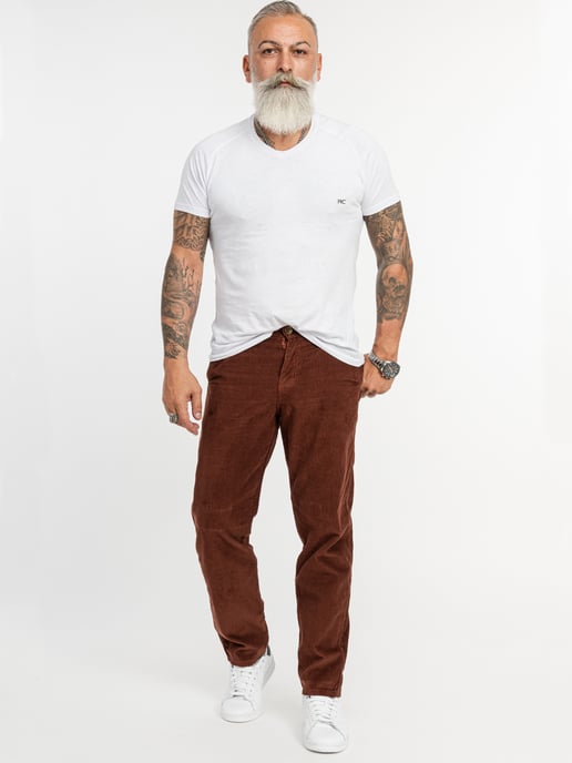 Rock Creek Stoffhose Ocker - Image 3