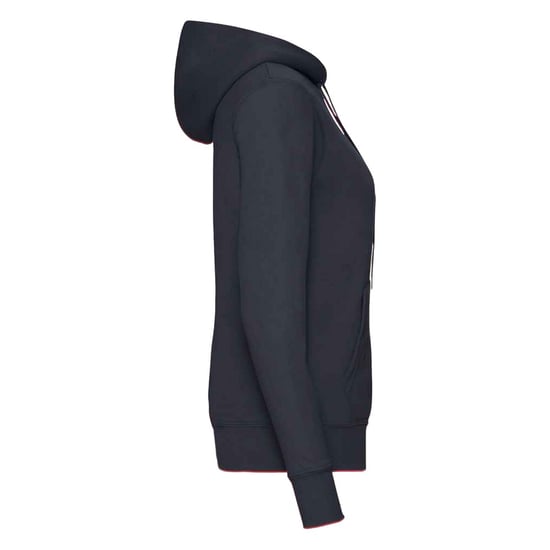 Fruit of the Loom Classic Lady Fit Hooded Sweatshirt (Deep Navy) - Image 3