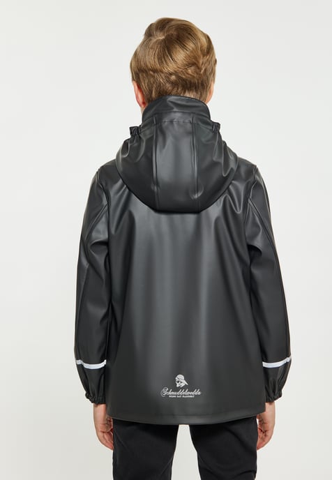 Schmuddelwedda raincoat black - Image 4