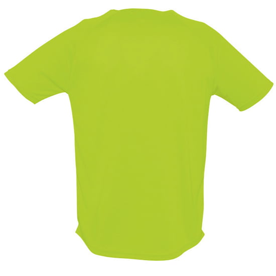 SOLS Mens Sporty Short Sleeve Performance T-Shirt (Neon Green) - Image 2