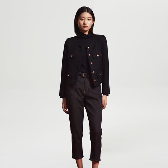 Wool and golden buttons short jacket - Image 3