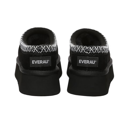 EVER AU Mujer Pantuflas De Piel - Wonga - Image 5