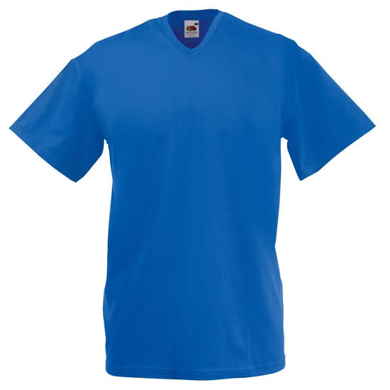 Fruit Of The Loom Mens Valueweight V-Neck, Short Sleeve T-Shirt (Royal) - Image 1