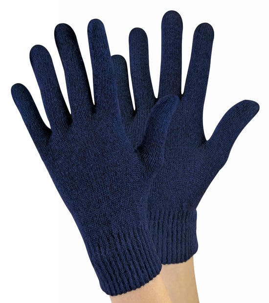 Guantes térmicos de lana de punto para mujer / mujer para tiempo frío - Image 1