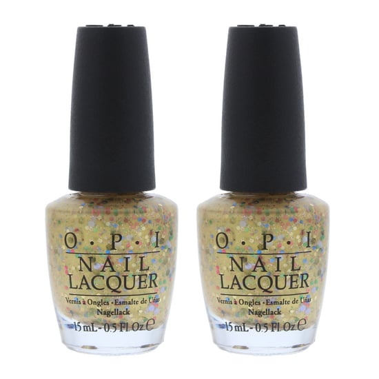 OPI Nail Lacquer 15ml Pineapples Have Peelings Too! x 2
