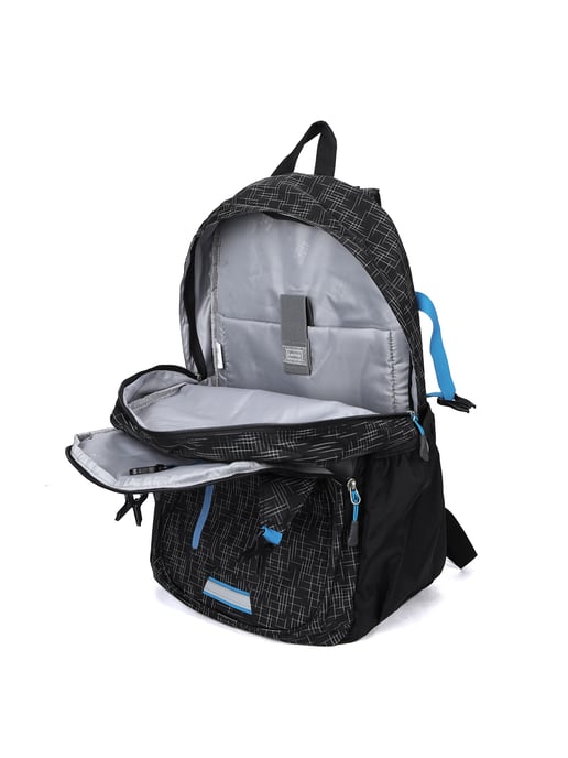 Aoking Mochila Unisexo BLACK AND BLUE - Image 5
