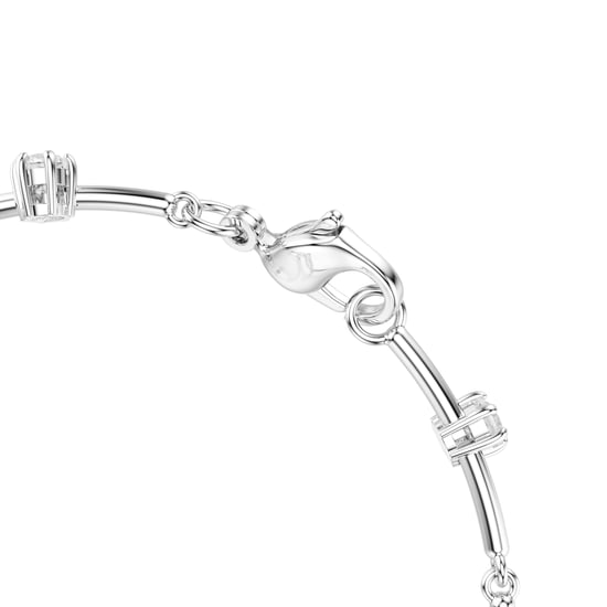 Swarovski 'Constella Bars' Women's Base Metal Bracelet - Silver 5707511 - Image 4