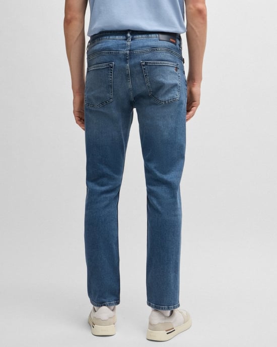 BOSS Orange DELAWARE BO Jeans Azul Slim Fit con Comfort-Stretch NOS - Image 4