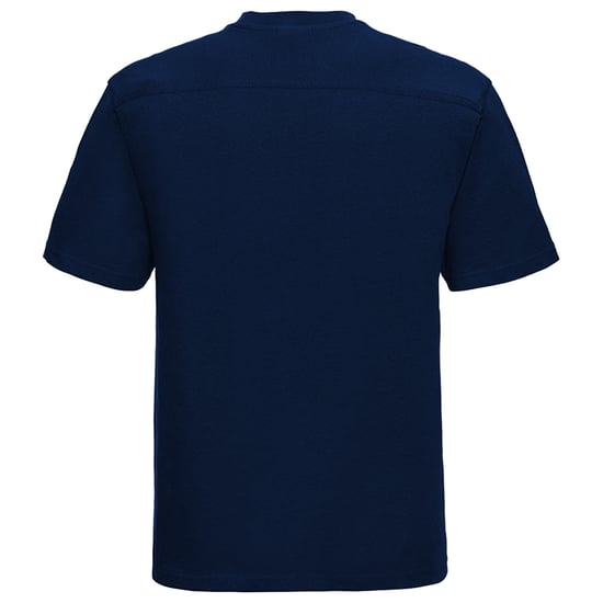 Russell Europe Mens Short Sleeve Cotton T-Shirt (French Navy) - Image 2