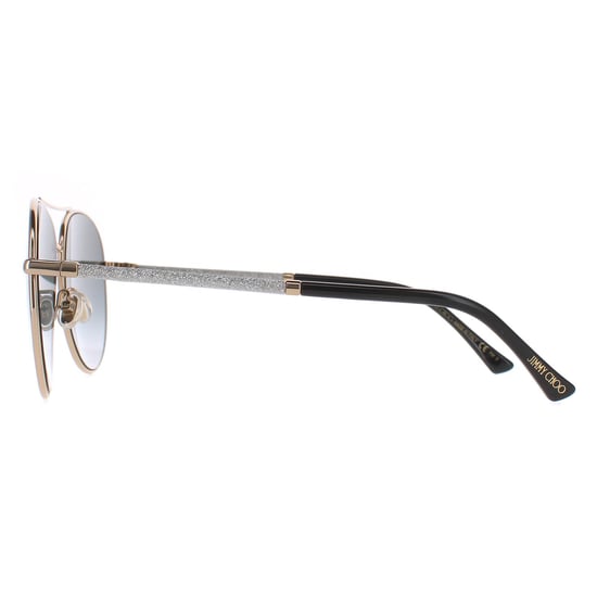 Jimmy Choo Aviador Mujeres Oro Negro Gris Oscuro Degradado DEVAN/S - Image 3
