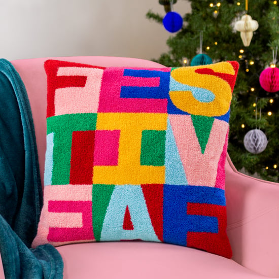 Cojín Festivo de Plumas Tejido Heya Home Festive-val - Image 6