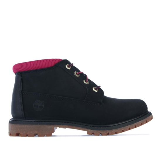 Botas Timberland Nellie Chukka Dobladas WP para mujer en Negro - Image 1