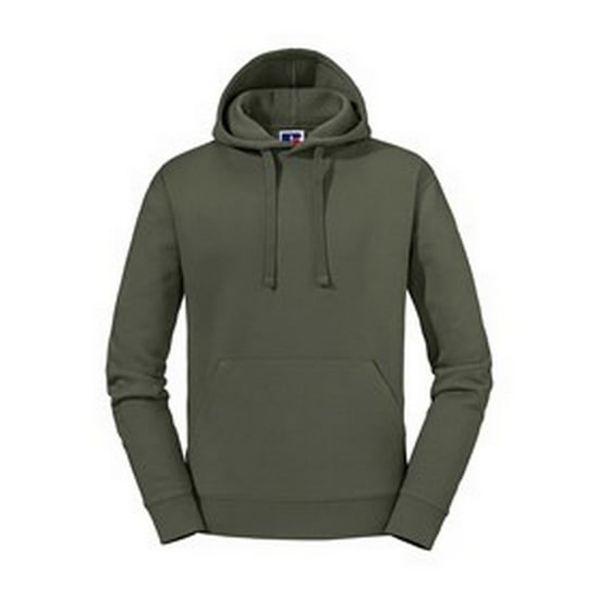 Russell Mens Authentic Hoodie (Olive) - Image 1