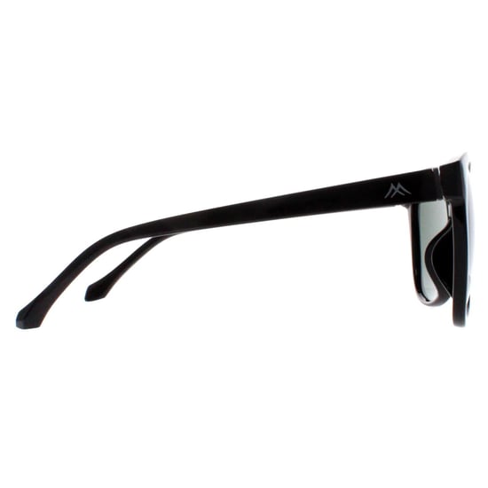 Montana Cat Eye Womens Shiny Black G15 Green Polarized MP74