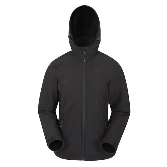 Mountain Warehouse Womens/Ladies Exodus Breathable Soft Shell Jacket (Black) - Image 1