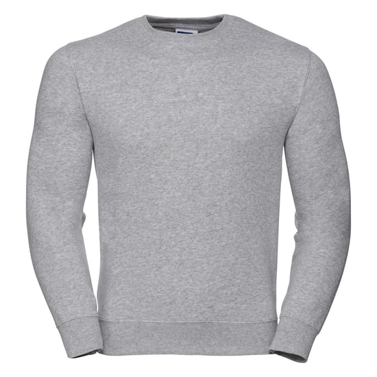 Russell Mens Authentic Sweatshirt (Slimmer Cut) (Light Oxford) - Image 1