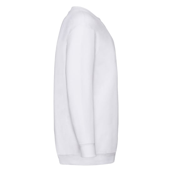 Fruit Of The Loom Childrens Unisex Set In Sleeve Sweatshirt (White) - Image 2