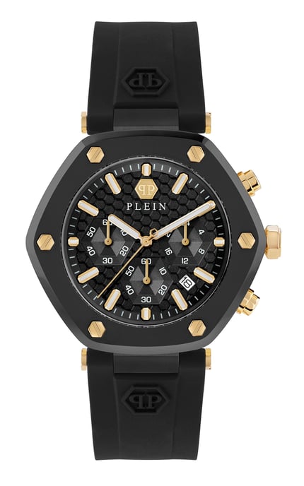 Philipp Plein The Hexagon Chrono Men's Black Watch PWZBA0223 - Image 1