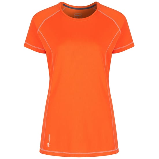 Regatta Great Outdoors Womens/Ladies Virda Short Sleeve Base Layer T-Shirt (Pumpkin)