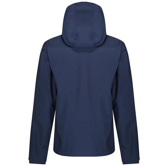 Regatta Mens Venturer Hooded Soft Shell Jacket (Navy/Navy)