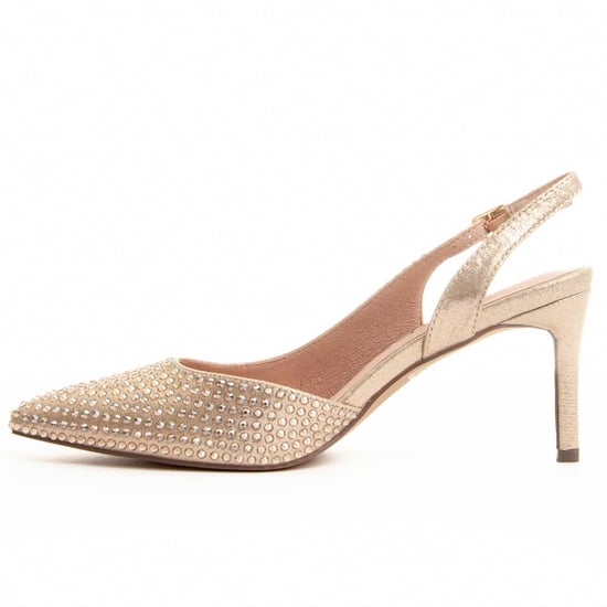 Zapato de Tacón Montevita Festshoe3 en Oro - Image 5