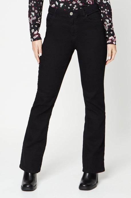 Petite Comfort Stretch Bootcut Jeans - Image 1