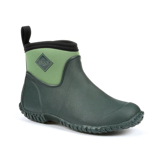 Muck Boots Muckster II Ankle Rubber Green Wellington Boots - Image 1