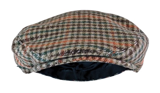 Gorra Tradicional de Tweed a Cuadros - GL228 Rojo / Verde - Image 2