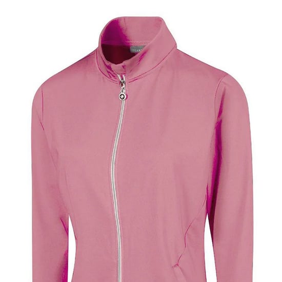 Island Green Womens/Ladies Essential Golf Jacket (Pink) - Image 2