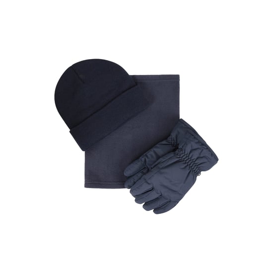 Mountain Warehouse Womens/Ladies Snow Accessories Set (Navy) - Image 1
