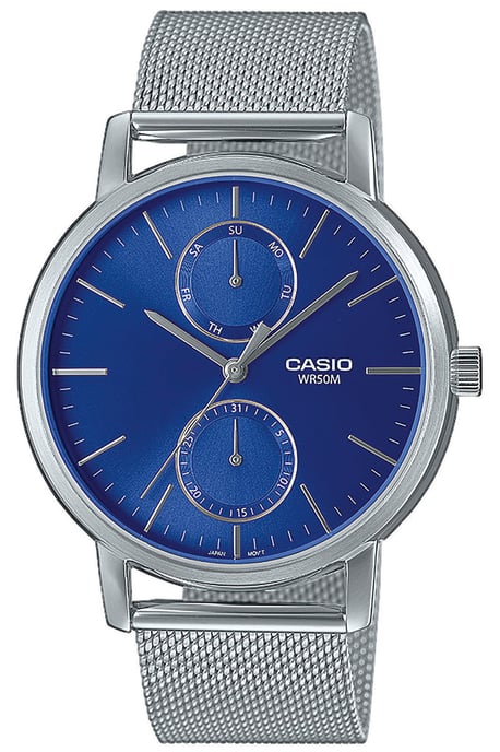 Casio Casio Collection Men's Silver Watch MTP-B310M-2AVEF - Image 1