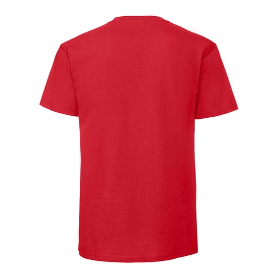 Fruit of the Loom Mens Iconic Premium Ringspun Cotton T-Shirt (Red) - Image 2
