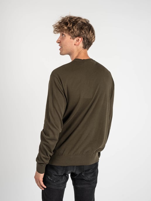 Les Hommes Suéter del hombre verde, verde - Image 4