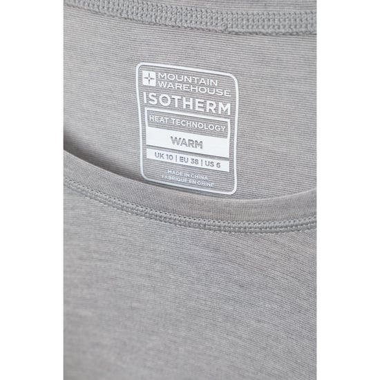 Mountain Warehouse Womens/Ladies Keep The Heat Thermal Top (Grey) - Image 4