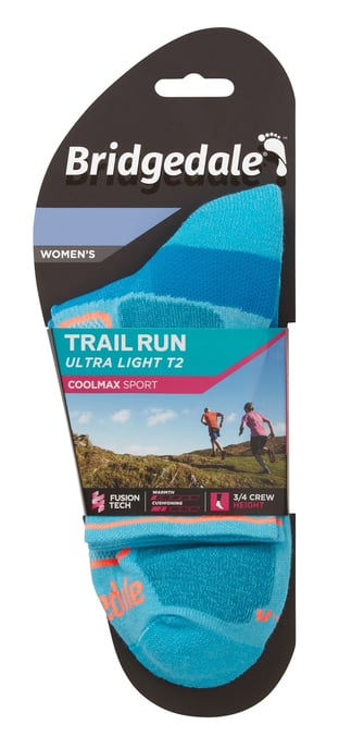 Bridgedale - Calcetines running ultraligeros merino - Azul - Image 2