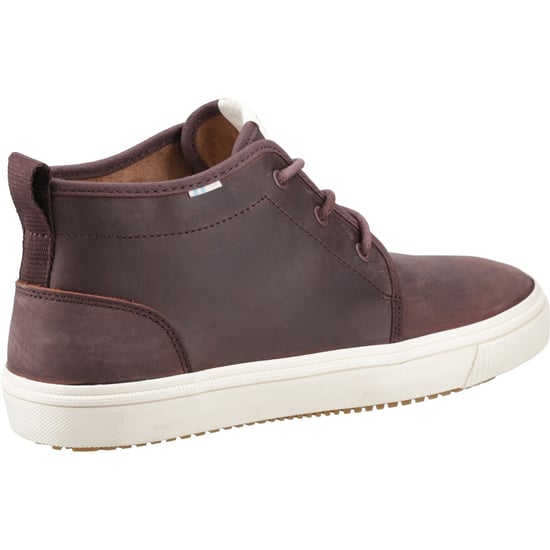 TOMS Carlo Mid Terrain Leather Men's Clover Brown Trainers - Image 2