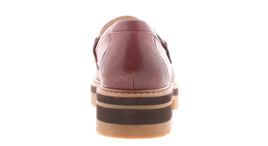 Clarks Tacones para Mujeres Orianna Bit de Cuero Rojo - Image 4