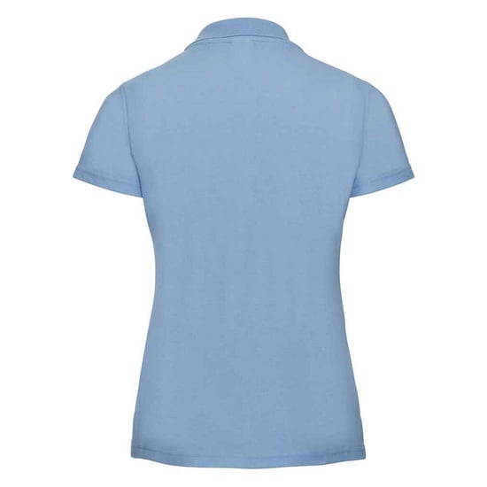 Russell Womens/Ladies Pique Polo Shirt (Sky Blue) - Image 2