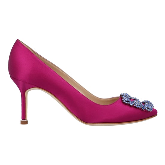 Manolo Blahnik Hangisi 070 Pump Pink - Image 1