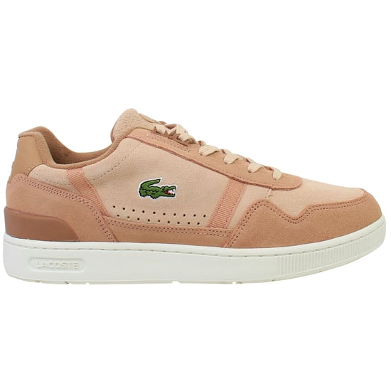 Lacoste T-Clip 222 12 SMA Mens Brown Trainers - Image 1