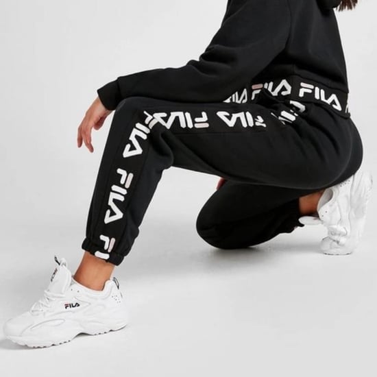 Fila Joggers Jacquard Pnl Pnt Negro Mujer - Image 5