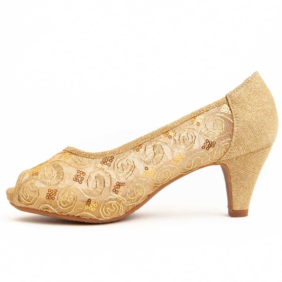 Zapato de Tacón Montevita Unnecebapas en Dorado - Image 5