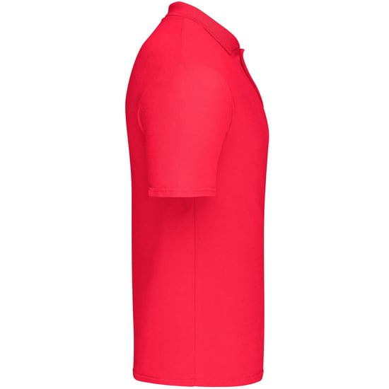 Fruit of the Loom Mens Original Pique Polo Shirt (Red) - Image 3