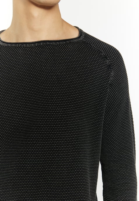 Mo Knitted pullover Men black - Image 5
