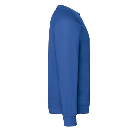 Fruit Of The Loom Mens Classic 80/20 Raglan Sweatshirt (Royal Blue) - Image 3