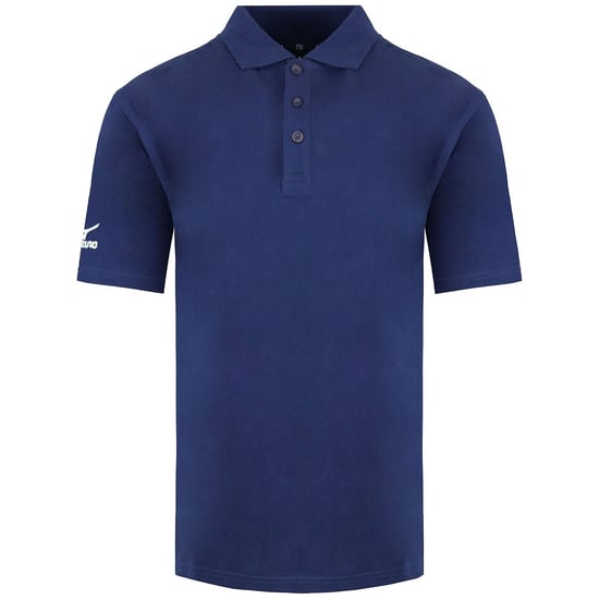 Mizuno Pro Polo de golf azul marino para niños - Image 1