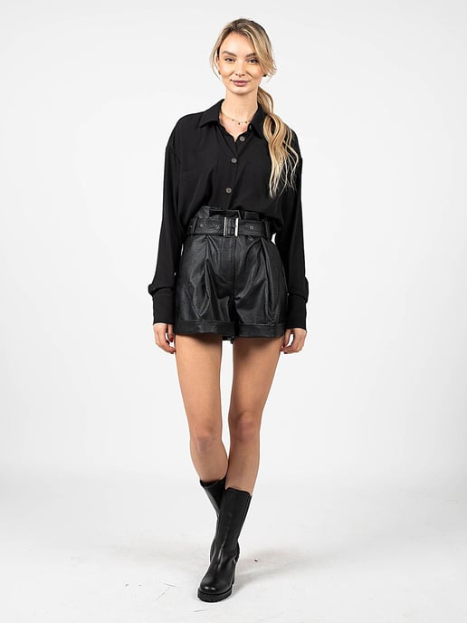 La Haine Inside Us Shorts Los Angeles Woman's Black