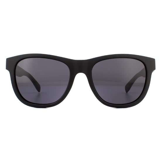 Lacoste Square Mens Matte Black Grey Sunglasses